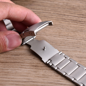 Bracelet de montre en titane pliable JAETIUM, bracelet en métal personnalisé pour Apple Watch 40/41/42 mm 44/45/46//49 mm - Product Image 2