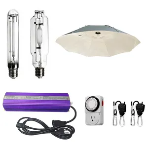 Hydroponics HPS Lamp Reflector/ Umbrella Grow Light Fixture/Parabolic Indoor Reflector