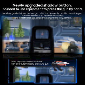 Hot Bán Có Thể Sạc Lại Trò Chơi Di Động Kích Hoạt Phím Điều Khiển Gamepad Cho IOS <span class=keywords><strong>Android</strong></span> Điện Thoại Máy Tính Bảng Chơi Game - Product Image 4