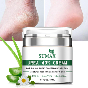 Sumax Private Label <span class=keywords><strong>Urea</strong></span> <span class=keywords><strong>40</strong></span>% <span class=keywords><strong>Crema</strong></span> para pies 50g Hidratante Eliminación de pies Cuidado de la piel muerta Mujeres Hombres <span class=keywords><strong>Crema</strong></span> para pies - Product Image 2