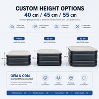 Matelas gonflables personnalisés Beichen Xi avec différents matériaux, tailles et hauteurs, adaptés aux prises de courant de différents pays