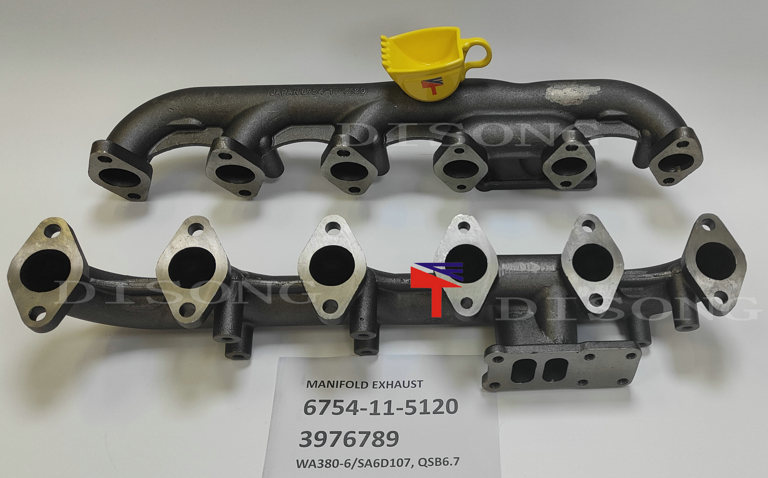 Machinery Engine Manifold Exhaust 3976789 6754-11-5120 for