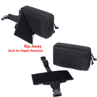 Accesorio duradero para acampar al aire libre, bolsa de enfermería con cremallera cortada con láser, Material de poliéster, bolsa paramédica