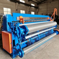 Machine à rouler les treillis métalliques soudés, contrôlée par PLC, largeur 1,2 m, pour la fabrication de bobines de treillis métallique léger