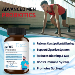 Healthcare Supplement Manufacturer Men's <b>Probiotics</b> <b>Tablets</b> Promote Gut and Immune Health Herbal <b>Probiotics</b> for Men Supplement - Product Image 5