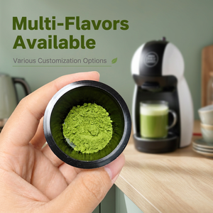 Set de Regalo Navideño de Cápsulas de Matcha Compatibles con Dolce Gusto, Varios Sabores, Té Orgánico de Grado Ceremonial, Suministro al por Mayor - Product Image 1