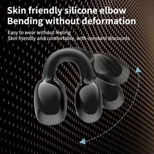 Auricolare Wireless V5.3 Open Breathing Light con Porta di Ricarica Rapida Type-C, Mini Clip per Orecchio Singolo, Ecouteur Sans Fil - Product Image 6