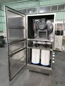 Stainless Steel Welding Smoke Fume Extractor With Flexible Arms For Particle Recovery Sawdust Suction Dust Collector