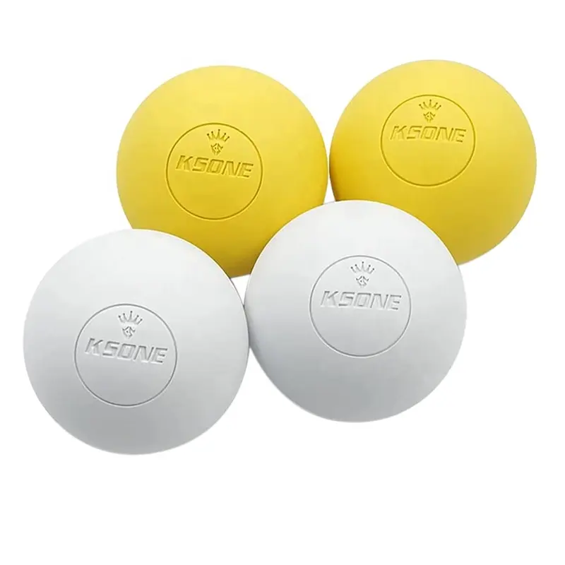 custom logo design ball lacrosse ball massage durable muscle release Lacrosse peanut massage Balls