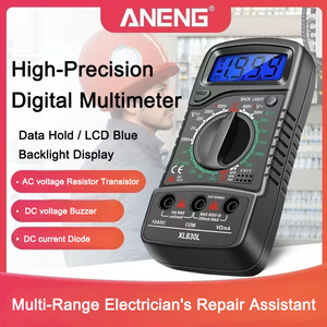 Multimetro Digitale di Alta Precisione per Misurazioni di Tensione, Amperometro Intelligente Portatile Universale - Product Image 2