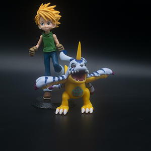 Figuras de acción y adornos de 8 modelos Digimon de Yagami <span class=keywords><strong>Taichi</strong></span> Ishida Yamato Agumon Greymon Gabumon Takaishi Takeru Digimon - Product Image 5