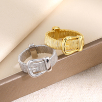 Vente en gros - Nouveauté : Bague ajustable en argent S925, design classique filigrané, pour femme, style unique et tendance