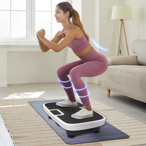 Plaque <span class=keywords><strong>vibrante</strong></span> plate-forme de fitness Machine d'exercice vibrant secouant tout le corps Shaker entraînement vibrer support secouer planche Sport Gym - Product Image 2