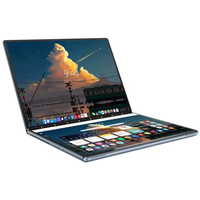 Ordinateur Portable Ultra Mince en Gros Intel N100 16 Go de RAM, Double Écran Tactile 14"+14" 2240*1440 pour Usage Personnel et Professionnel