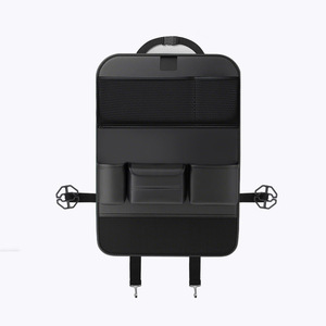 Bolsa de almacenamiento para respaldo de asiento de coche, organizador colgante plegable multifuncional de cuero impermeable de 10L para uso en el interior del coche - Product Image 1