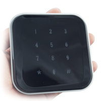 Lecteur Rfid IP67 à cadre métallique 13.56Mhz/125khz, clavier de lecteur de contrôle d'accès de porte Wiegand