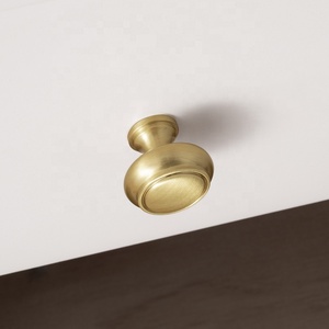 Poignées de meuble en laiton minimalistes SANTAYA pour chambre à coucher, type goutte d'eau, longues, pour commode, porte de meuble et armoire, tiroir de cuisine - Product Image 6