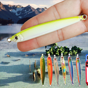 Leurre de pêche personnalisé en résine époxy imprimée pour achigan, truite, marlin, 12g-56g, OEM, jig coulant rapide pour pêche en mer, en bateau, en rivière - Product Image 3