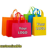 Sac fourre-tout réutilisable en non-tissé, écologique, personnalisé avec logo, vente en gros d'usine, pour vêtements, chaussures, emballage cadeau