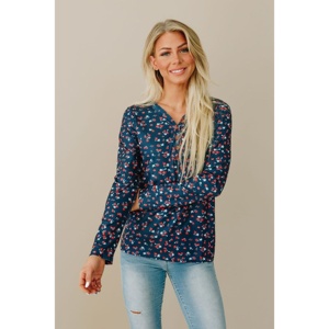 TD blusa Dainty donna manica lunga Design elegante e femminile - Product Image 1