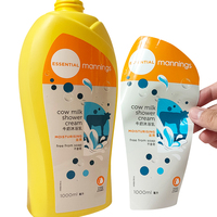 Étiquettes personnalisées en papier synthétique imperméable, autocollants imprimés en vinyle durables pour l'emballage de produits de shampooing