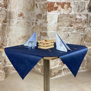 Set di 25 Tovaglie Blu TNT 120X120 Protezione Antimacchia - Product Image 3