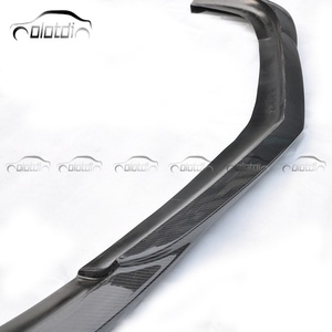 กันชนหน้าลิปคาร์บอนไฟเบอร์สปอยเลอร์คางที่แยกปีกสำหรับ Mercedes Benz W218 C218 CLS 2014-2016 - Product Image 5