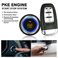 Bouton de démarrage PKE DC12V avec entrée sans clé pour Hyundai Sonata 2008 et pour Civic 2006-2011 8ème génération