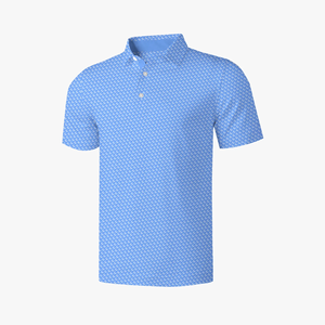 Camisetas Polo Holgadas Personalizadas con Sublimación Completa, 4 Direcciones de Estiramiento, Cómodas, 80% Nailon, 20% Elastano, Ropa de Golf para Hombre - Product Image 3