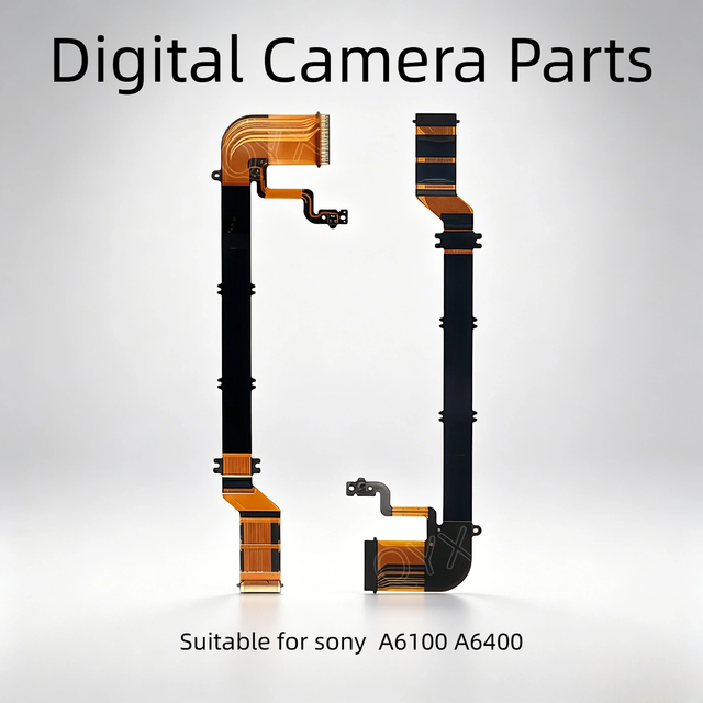 Replacement FPC Flex Ribbon Cable Repair Parts Compatible With Sony A6100 A6400 Digital Camera LCD Lens Screen Accessories