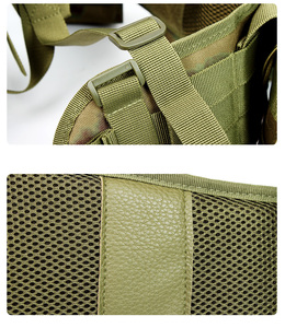 JSH Sac de combat tactique personnalisé Heavy Duty Camo Molle Chaleco avec boucle de déverrouillage pour hommes pour <span class=keywords><strong>Wargame</strong></span> - Product Image 5