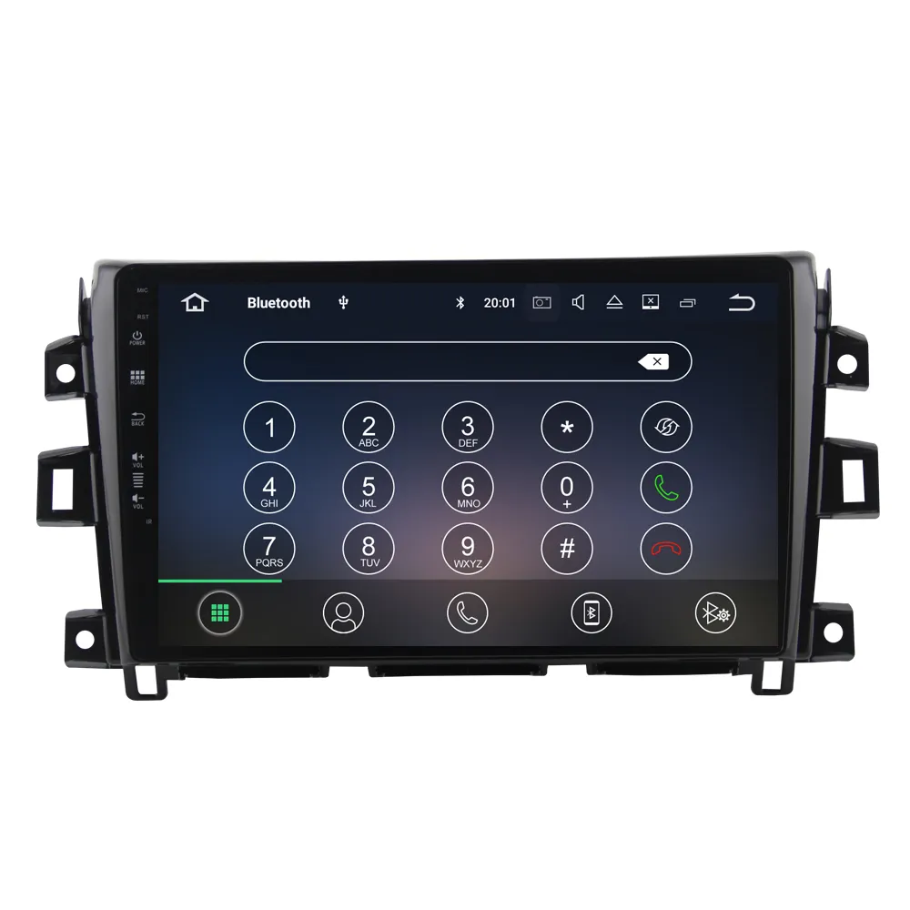 OEM 9 "capacitivo IPS Dello Schermo di android 8.0 car DVD multimediale per NISSAN navara np300 2014 + autoradio stereo testa unità