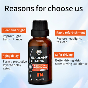 Agent de revêtement céramique pour phares de voiture Chemical Baby Blue Ice 30ml, écologique, haute brillance, hydrofuge, protège - Product Image 2