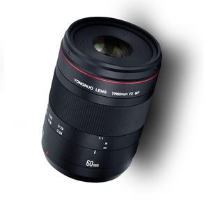 Objectif macro <span class=keywords><strong>manuel</strong></span> Yongnuo Yn60mm F2ne MF à grande ouverture F2 pour appareils photo reflex numériques D500/D750/D600/D700/D800/D810/<span class=keywords><strong>D300</strong></span>/D300s - Product Image 5