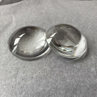Lentille optique plano-convexe en verre BK7 personnalisée pour applications d'éclairage