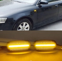 Vente en gros, 2 pièces de clignotants latéraux à LED dynamiques séquentiels pour Audi A2 A3 8L A4 B5 A6 4B C5 A8 4D TT 8N