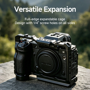 Cage de caméra ergonomique, cadre de protection antichoc pour Fuji XH2S <span class=keywords><strong>XH2</strong></span> - Product Image 4