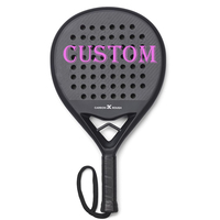 Raquettes de Padel en Fibre de Carbone Personnalisées en Gros 3K 12K 18K avec Grip EVA – Raquette de Padel OEM