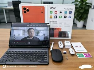 Tablette DXD P17 Pro Max 11 pouces, processeur octa-core, 6 Go de RAM, 128 Go de stockage, Android 11, corps entièrement métallique, 4G LTE, débloqué, kit de liaison sans fil - Product Image 3