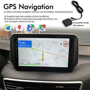Autoradio 8 Go + 128 Go avec commande vocale IA et CarPlay pour HYUNDAI TUCSON IX35 2018-2020, Navigation GPS, Lecteur Multimédia Vidéo Android 13, 2 Din - Product Image 4