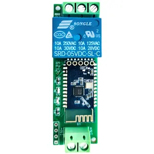 Modul Relay BT sakelar ponsel Remote Control, modul Relay nirkabel Internet pintar 5V/12V Saluran 1 2 4 arah