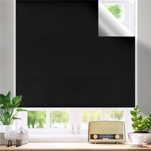 100% <strong>Blackout</strong> Home Hotel <strong>Travel</strong> Office Living Room Bedroom logo Custom DIY Cut Window Shade <strong>Blind</strong> Portable <strong>Blackout</strong> Curtain - Product Image 5