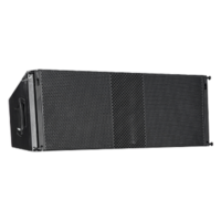 Système de sonorisation professionnel puissant pour extérieur, avec enceintes Line Array à double haut-parleur de 15 pouces et double caisson de basses de 21 pouces, pour concerts sur scène