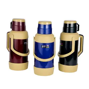 3.2L Coloful Double Wall Plastic Outside Vacuum Flask Thermos