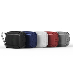 Robuste bouclier antichoc Sans Fil Écouteur Étui De Protection Pour Apple airpods pro <span class=keywords><strong>2</strong></span> 3 lumineux coque silicone cas - Product Image 2
