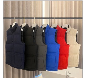 Vente en gros de gilets d'hiver unisexes de haute qualité, fabriqués au Canada, pour la rétention de la chaleur, gilets en duvet pour hommes, vêtements d'hiver pour hommes - Product Image 6