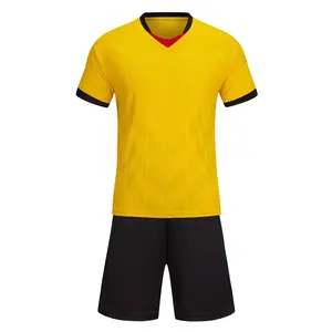 Custom men football shirts cheap soccer wear jersey set football jersey accessories middle barrel type football jersey