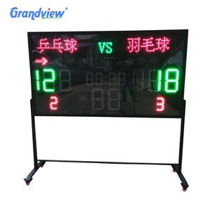 คะแนนคะแนนฟุตบอลอิเล็กทรอนิกส์ระยะไกลไร้สายกลางแจ้ง,กระดานทำคะแนน Led คะแนนกีฬาฟุตบอลสกอร์บอร์ดดิจิตอล - Product Image 2