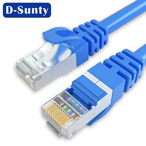 High Quality Cat 5e Cat Ethernet Network Cable 1m 2m 3m 5m 10m S/FTP Patch Cord RJ45 Cable Communication Cables