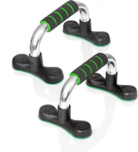 FDFIT Steel Push Up Handles for Floor Portable Strength Training Non-Slip Exercise Equipment for Men and Women